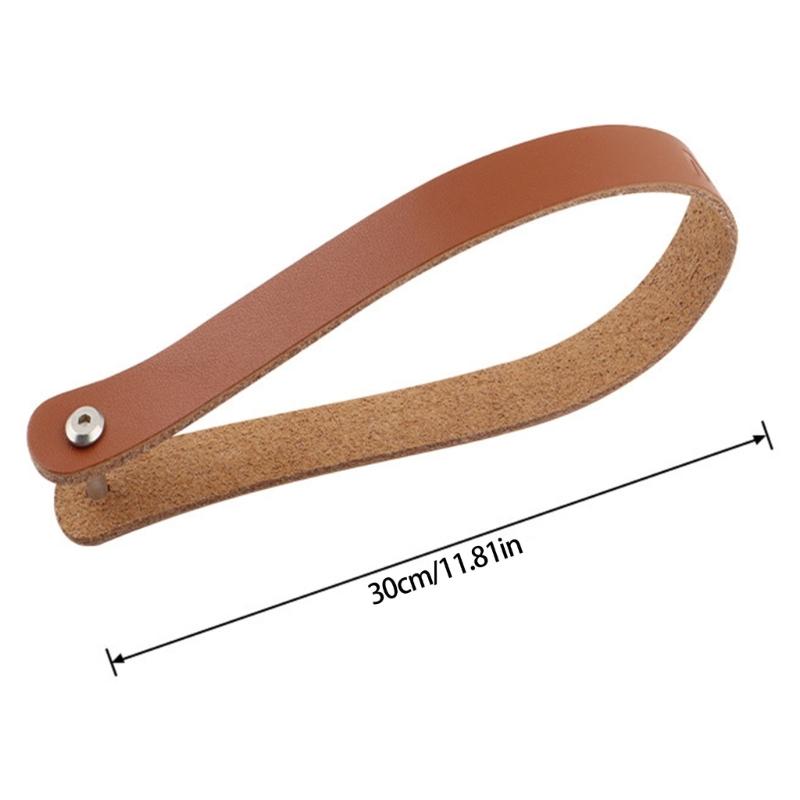 2 Pcs Front Shelf Handle Cycling Accessories Pig Nose Anticcratch Folding Bike Head Bag Pull Belt