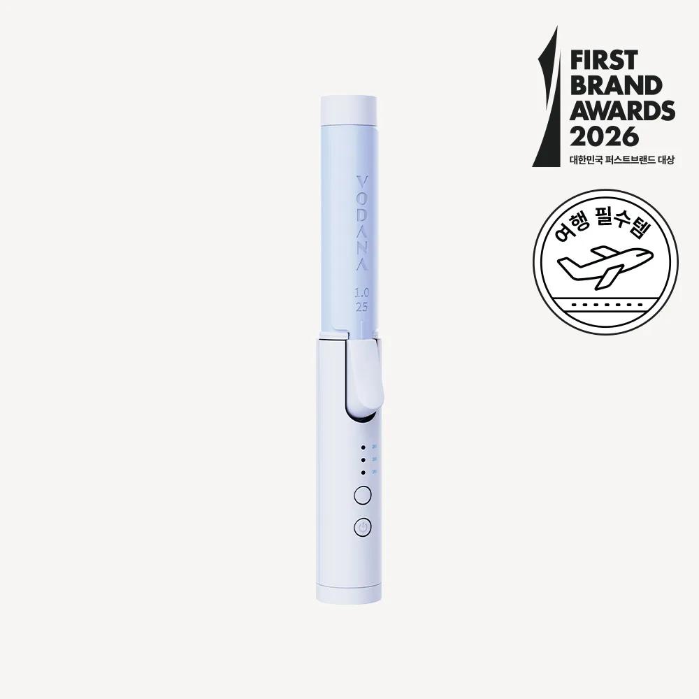 vodana Compact Curling Iron 25mm #Powder Blue