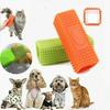 1PCS Pet hair Removal brush Dog cat hair removal Effective pet hair silicone hollow rubber cleaning brush