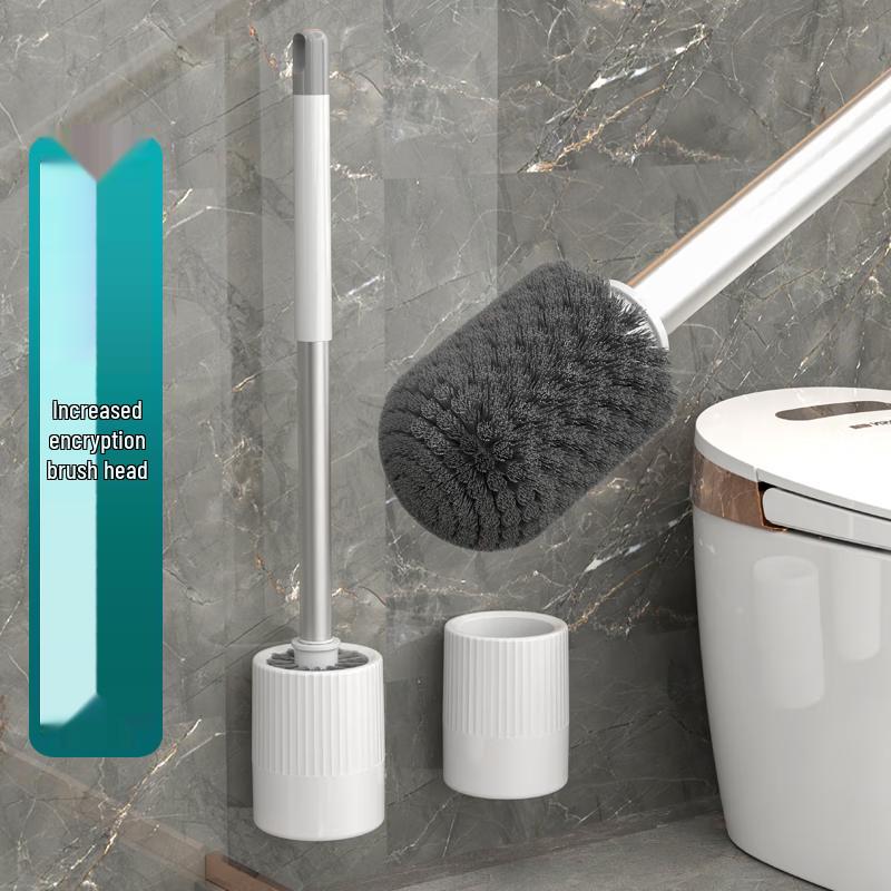 NHZHIW Wall-Mounted No-Dead-Corner Toilet Brush
