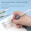 6Pcs 0.5mm Retractable Gel Pens Set Black/blue Ink Ballpoint Writing Office Business Signature School Supplies Stationery, Pen