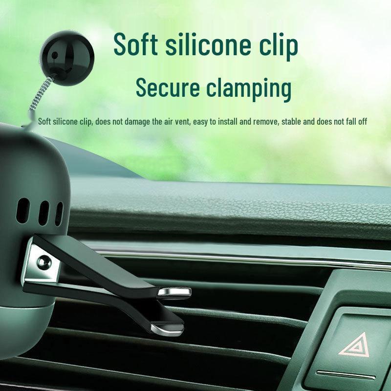 Robot Car Aromatherapy Air Vent Perfume - Long-lasting Fragrance & Decorative Ornament