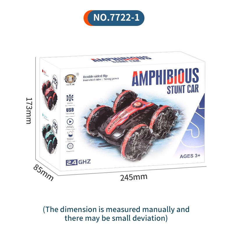 2.4G Amphibious RC Car - Offroad, 4WD, Double-sided