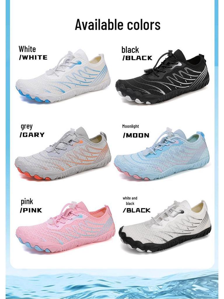Unisex Quick-Dry Non-Slip Five-Finger Hiking Shoes for Outdoor and Indoor Fitness
