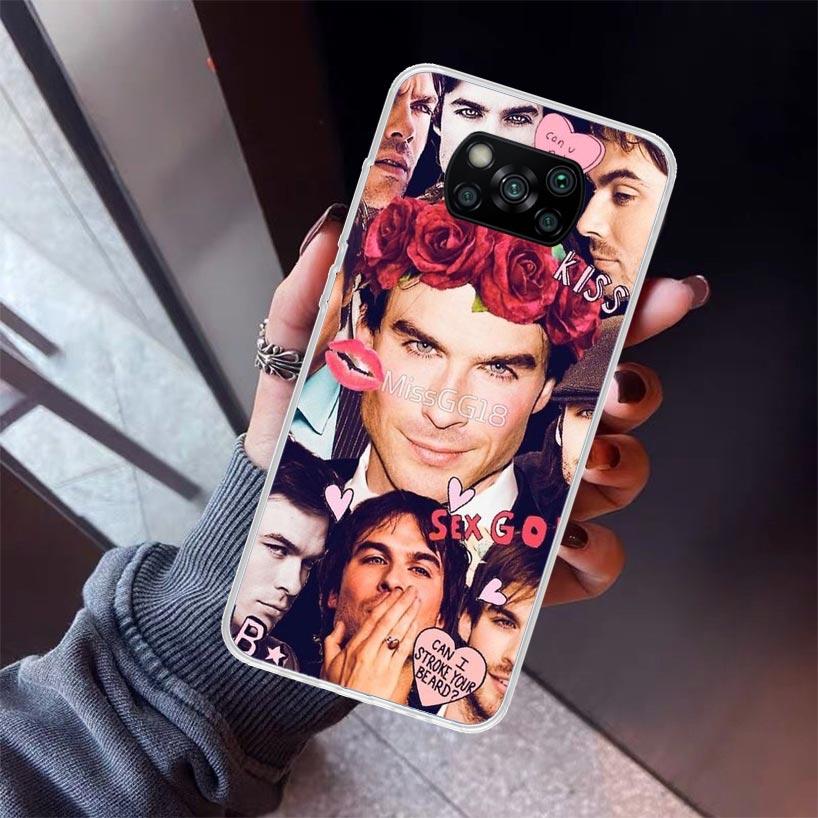 The Vampire Diaries Salvatore Phone Case for Xiaomi Poco F7 Ultra X7 X6 X5 Pro X4 Gt M8 M7 Redmi 15 15C 13 13C 12 12C Soft Cover