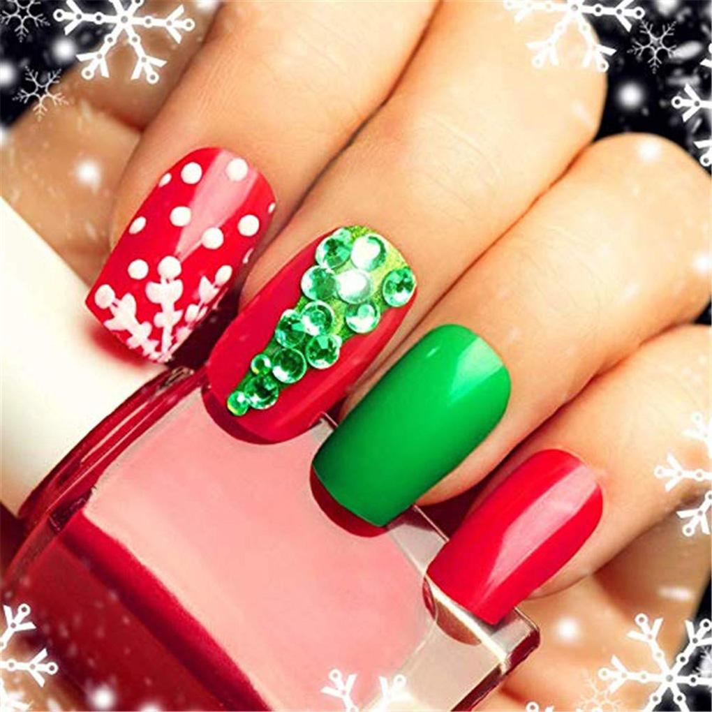 Artificial Nails False Half Nail Art Tips Acrylic UV Gel Assorted Kit with