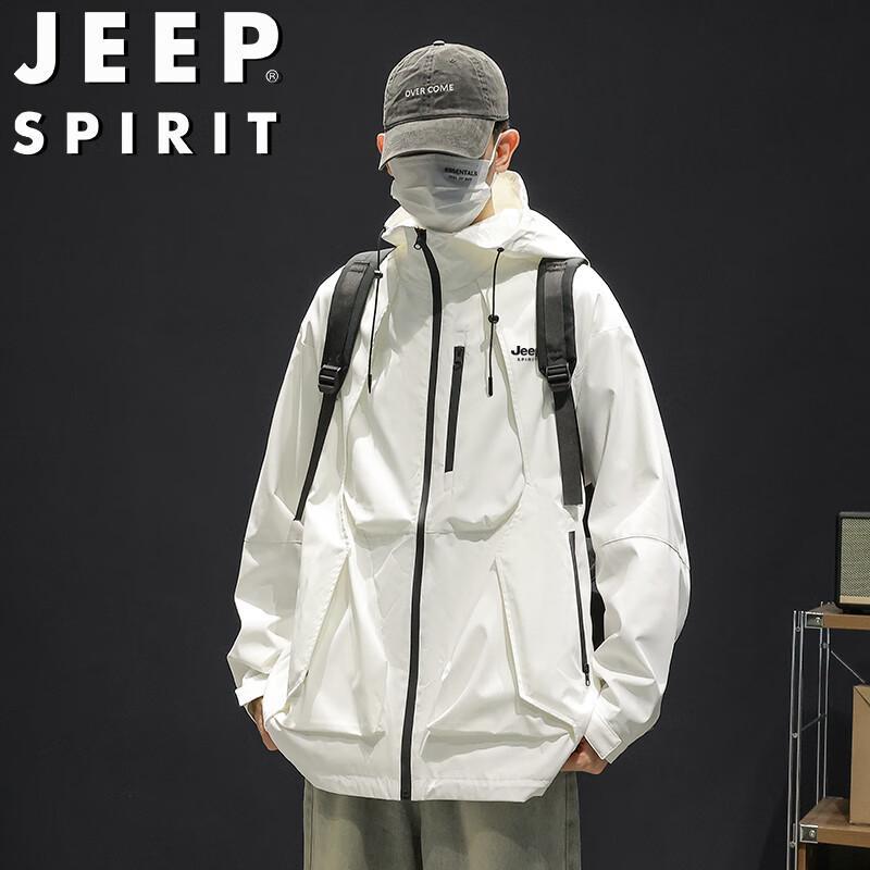 JEEP SPIRIT Men's Spring Autumn Casual Outdoor Jacket