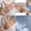 Elegant Korean Butterfly Ring For Women Adjustable Open Ring Chic Minimalist Design