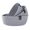 Nordic Cotton Rope Woven Storage Basket - Desktop Organizer for Sundries & Cosmetics
