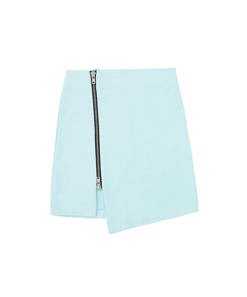 WARDOG Zip-Up Mini Skirt Mint