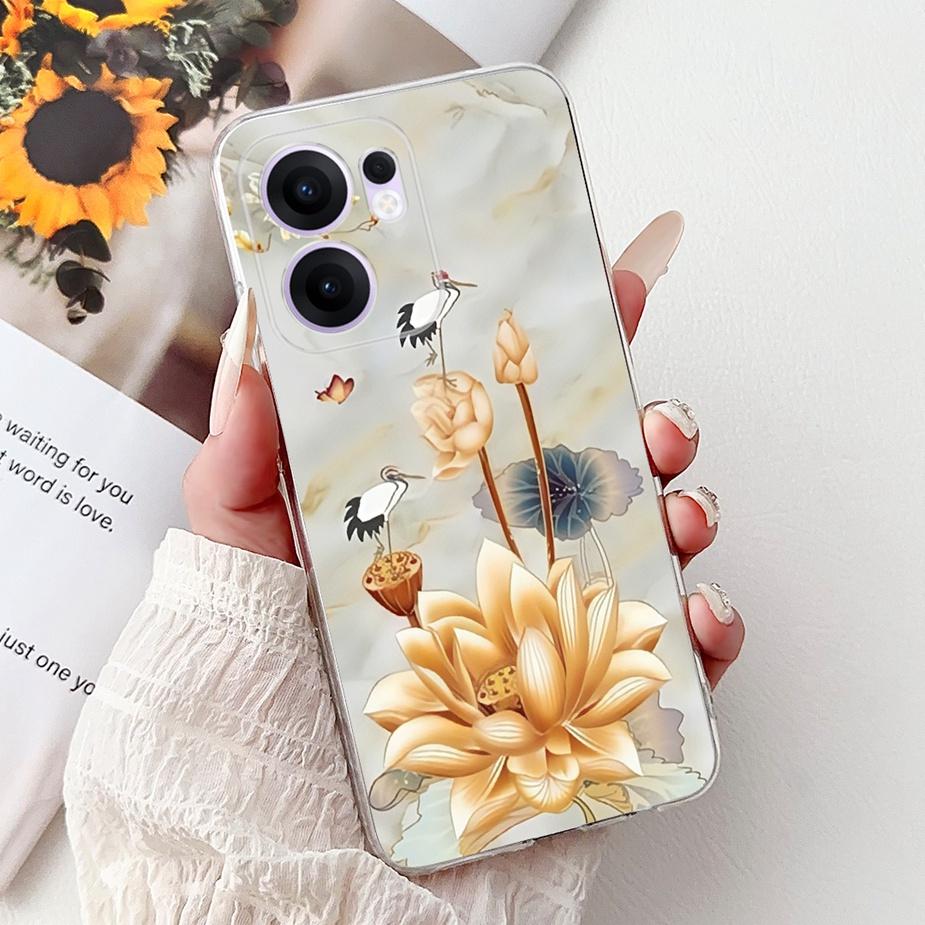For Oppo Reno 13F 4G Case Reno13 Pro New Fashion Painted Cover Soft Silicone Phone Cases For Oppo Reno 13 Pro Reno13 F 5G Fundas