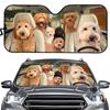 Hot Sale, Puppy Printing, Car Sunshade Logo Sun Block Car Sunshade Block