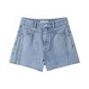 PEACEBIRD Women's High-Waisted Loose A-Line Denim Shorts