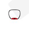 For Dodge Challenger Charger Ram 1500 Decor Carbon Fiber Steering Wheel Center Ring Trim Cover Sticker Interior Accessories U111