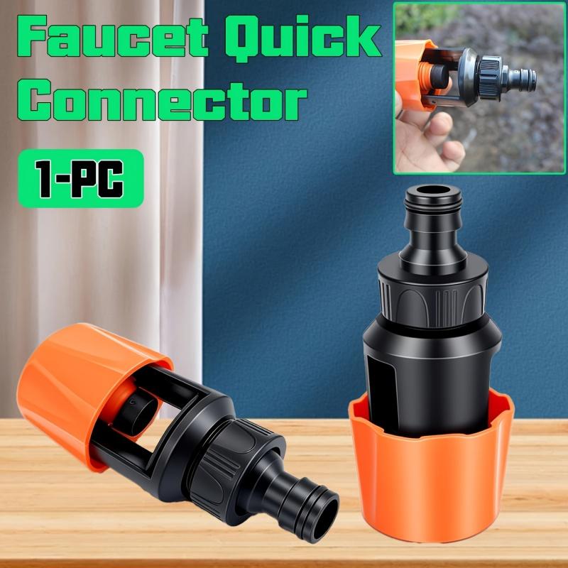 1Pc Universal Tap Water Plastic Hose Pipe Joint Tube Quick Connect Garden Mixer Tap Adaptor Durable Household Irrigation Tools