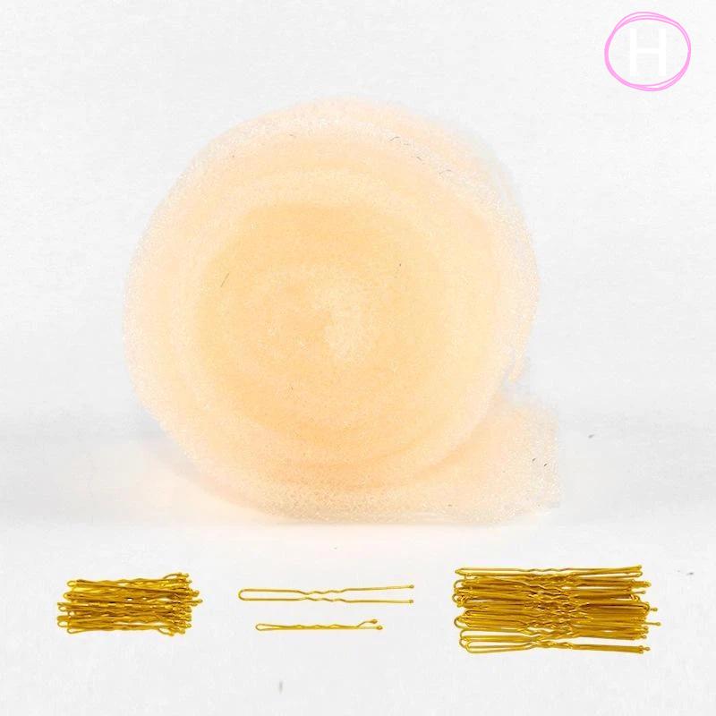 Incremental Hair Volume Sponge With U Shape Hair Clip Hair Pads Invisible Volume Styling Tool Seamless Soft Foam Padding Tool