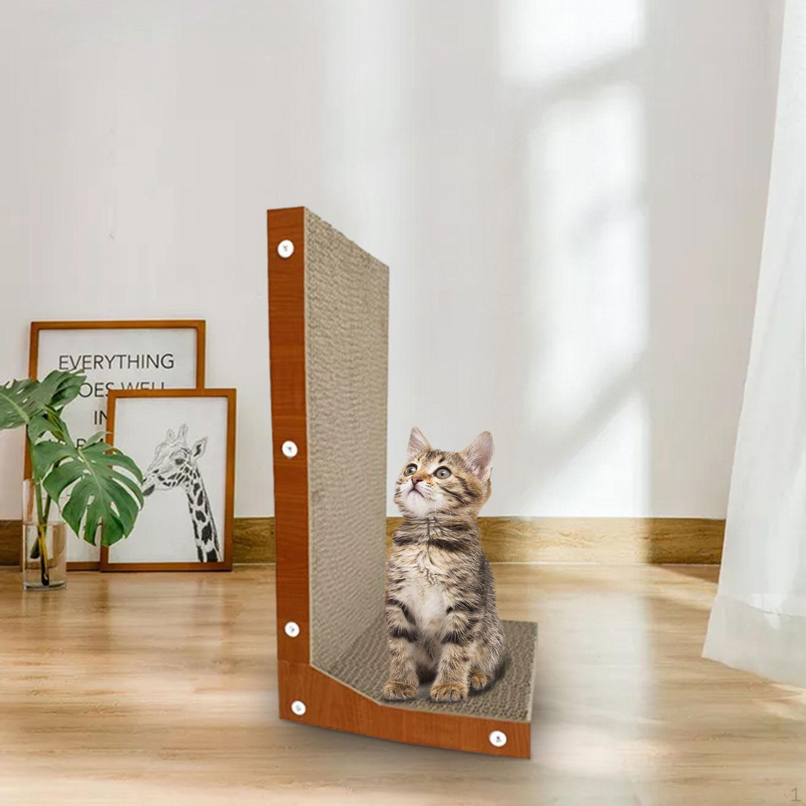 

Когтеточка для кошек, картонный коврик, спальное гнездо, шезлонг, предотвращает повреждение мебели S