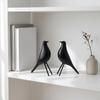 Modernes Dekoratives Vogelskulpturen-Set für Zuhause Büro Wohnzimmer Kunstornament Minimalistisches Design Kreative Figur