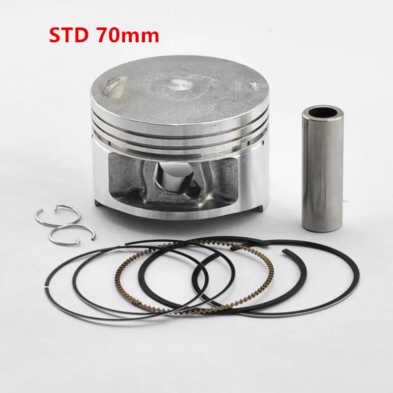 For Yamaha XT225 TW225 TTR225 TTR230 TT225 ST225 Bore Size 70mm Oversize +25 +50 +75 +100 Motorcycle Piston Ring Kits
