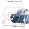 Elegant Acrylic Display Stand With Open Charging Area And Stable Foot Pad For Dedicated Portable Speaker