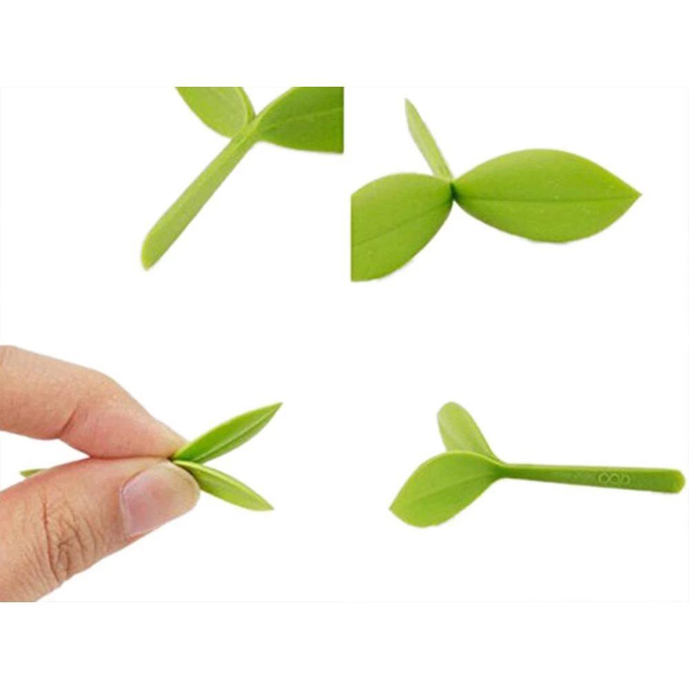 Silicone Creative Grass Buds Bookmark Little Leaves Bookmark Sprout Bookmark Little Grass Bud