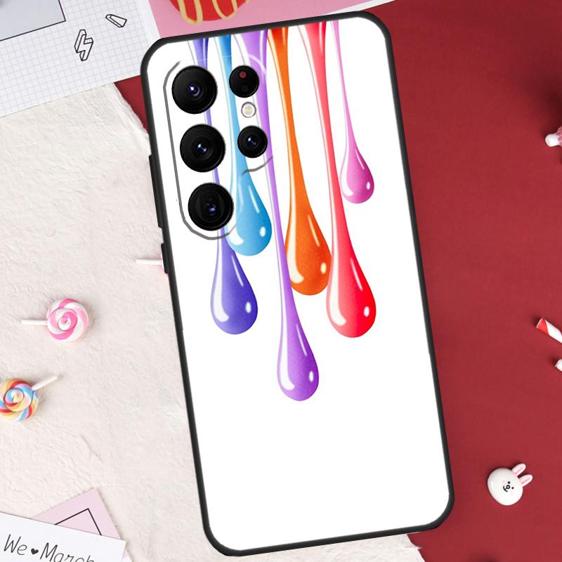 Nail Polish Bottles Collection Case For Samsung Galaxy S26 Ultra S20 S21 S22 S23 S24 S25 Ultra S10 Plus S25 FE Cover Shell