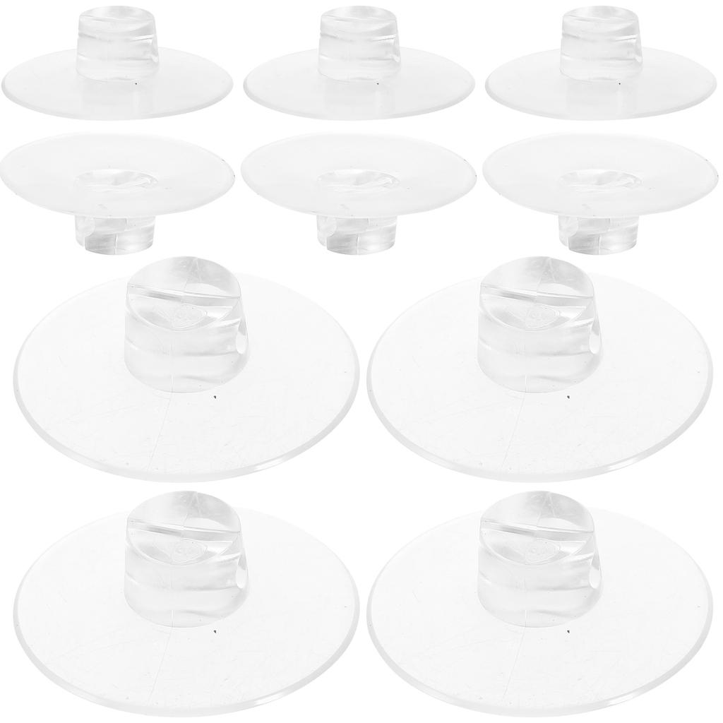 12 Stück Kabelclips zur Befestigung von Saugnapfklemmen, Lichthalter für Fenster, Kabel-Organizer, Lichterketten, Glasdraht