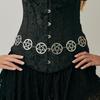 Y2K Gothic Style Women'S Waist Chain Pentagram Metal Decoration Punk Style Halloween Accessories Gifts