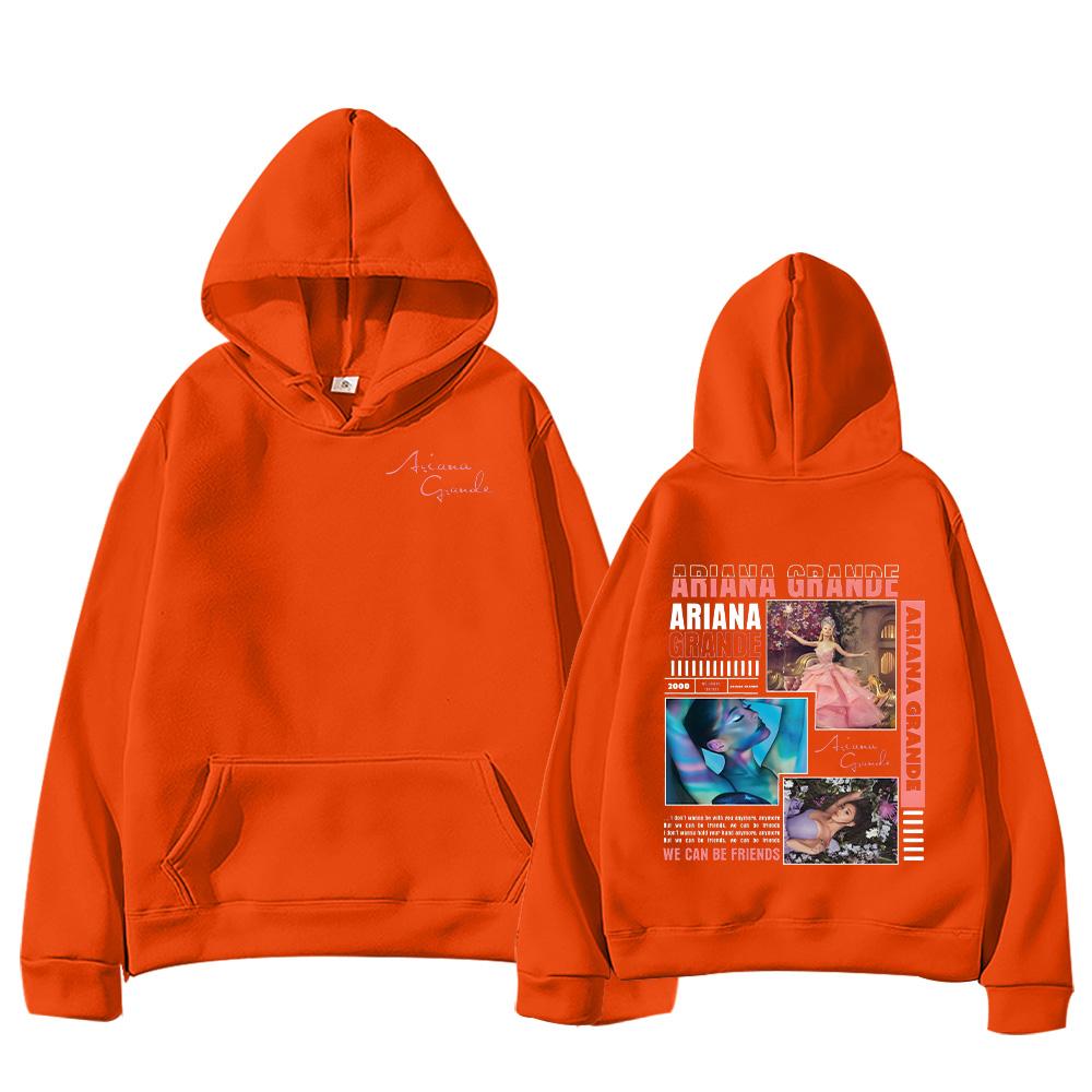 Ariana Grande Hoodies Glinda Die Gute Böse Pullover Männer Frauen Niedliche Kleidung Übergroßes Sweatshirt Neu Langarm Mode Kapuzenpullover