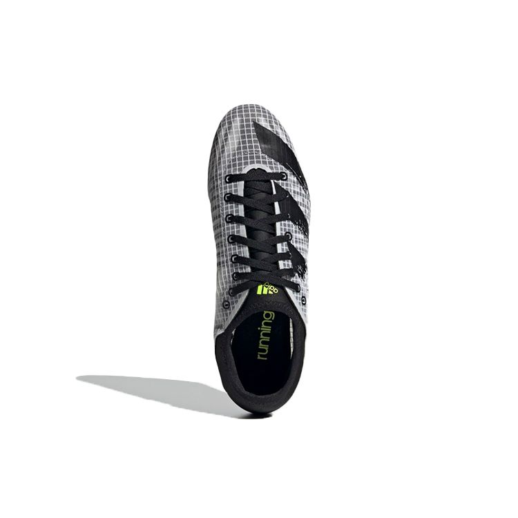 adidas Sprintstar Spikes Round Toe Lace-Up SG (Metal Long Studs) Non-Slip Soccer Shoes Unisex Soccer Shoes Black Green FY0324