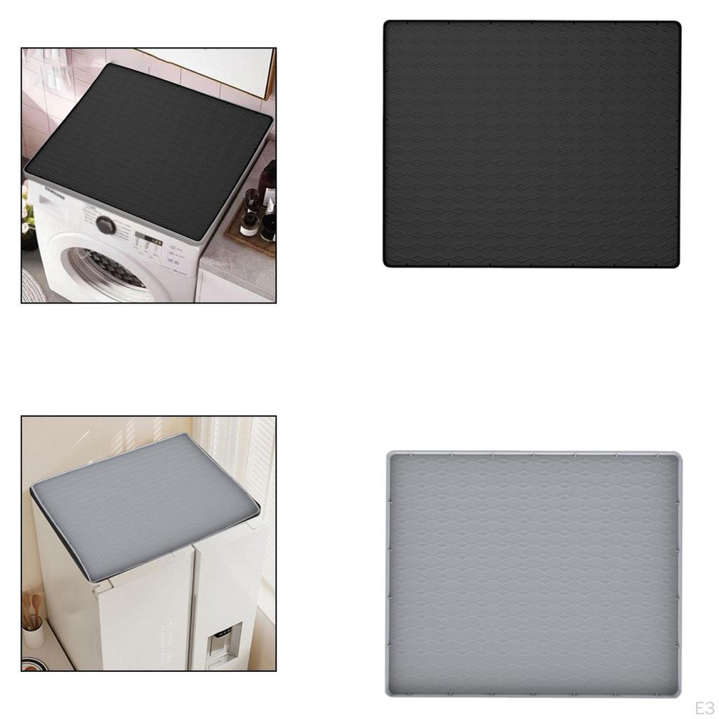 Bodenmatte für Kühlschrank und Gefrierschrank, Spritzschutz, Rutschfest, Multifunktional, Ideal Als