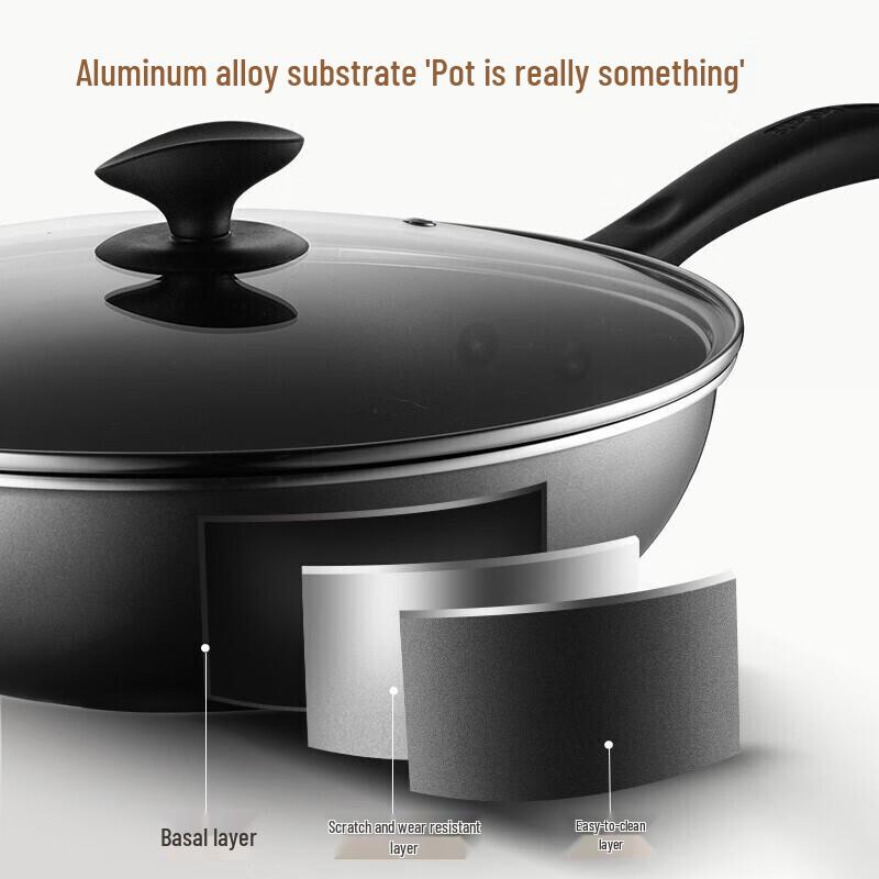 Supor Red Dot Classic Non-Stick 3-Piece Cookware Set