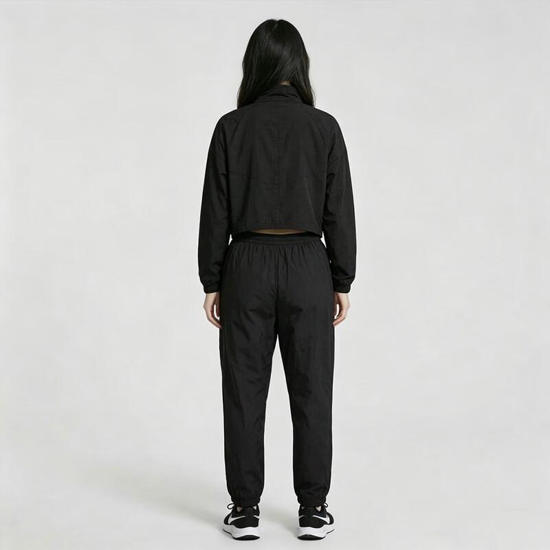 Nike Women's Lightweight Breathable Stand-Collar Woven Windbreaker Jacket