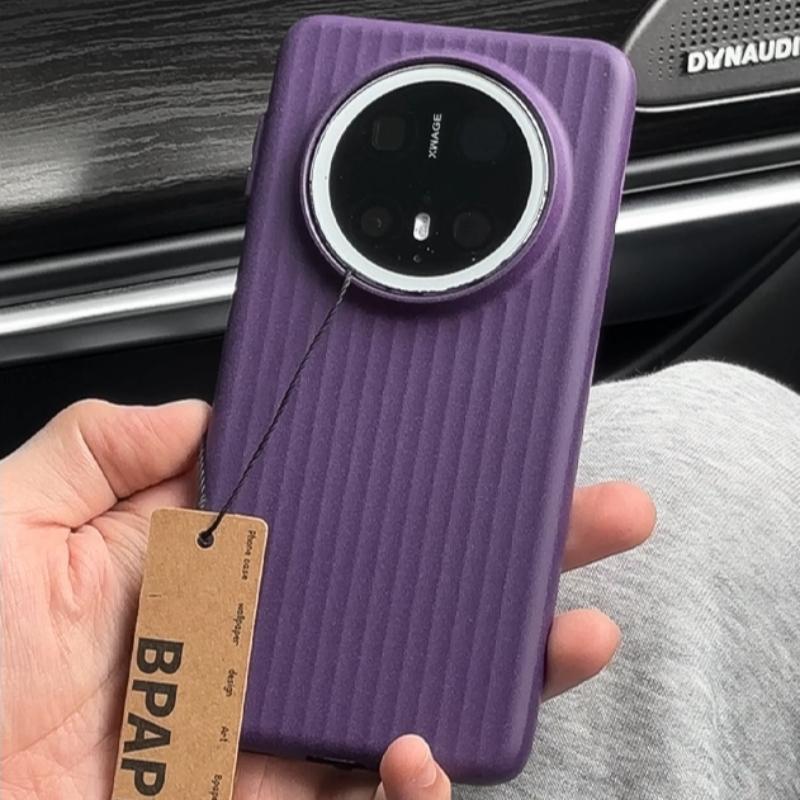 For Huawei Mate 80 Pro Max Case Frosted Hard For Magsafe Magnetic Corrugated Non-slip Cover For Huawei Mate 80 Pro Shell Bumper