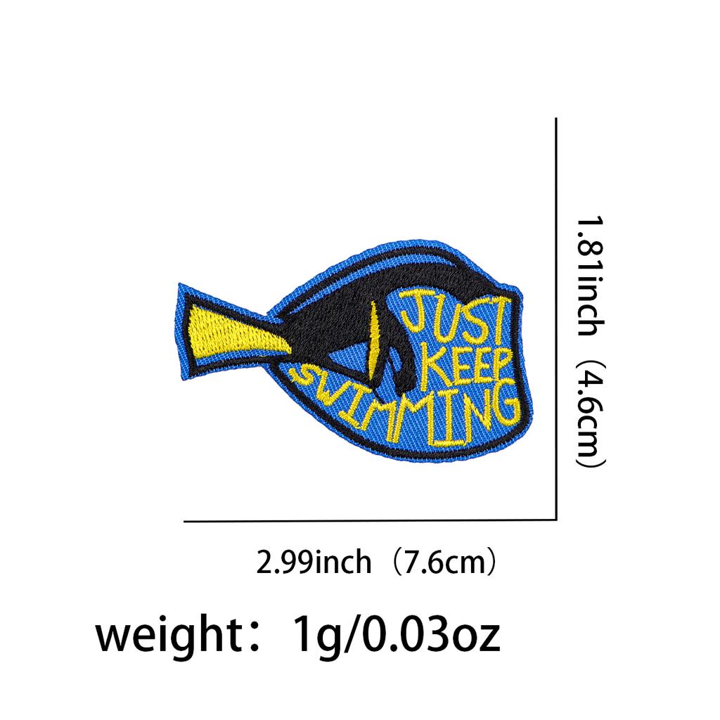 Cute Stitch Patches On Clothes Cartoon Black Cat Embroidered Patches Dogs Badges Iron On Patch DIY Clothing Accessories