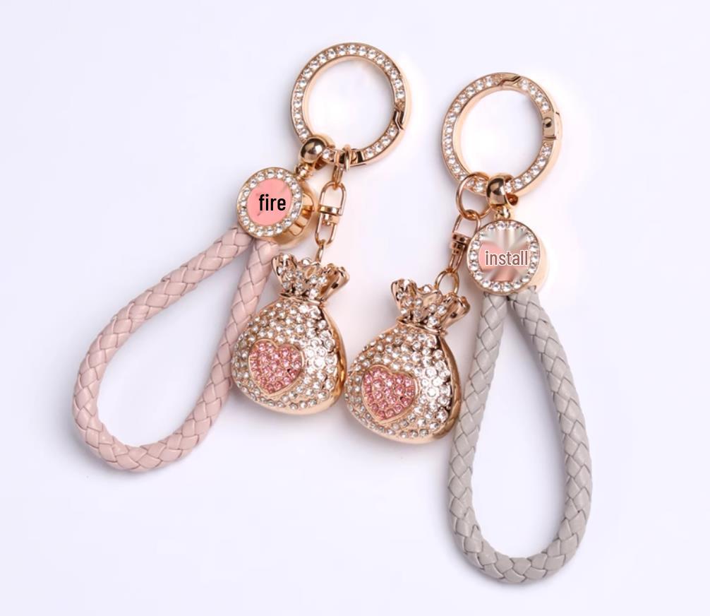 BMW Key Case: Compatible with X1, X2, X3, X4, X5, New 1 Series, 3 Series, 5 Series. Blade Style Shell with Women's Buckle Bag.