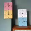 Modern Silent Double-Sided Wall Clock for Living Room
