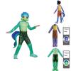 Disney Luca Alberto Cosplay Costume Set For Kids Sea Monster Halloween Carnival Party Jumpsuit With Mask