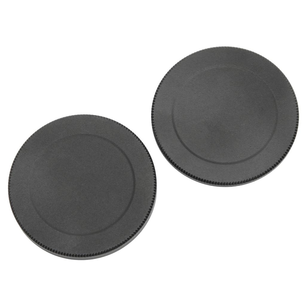 Camera Metal Filter Cover 40.5mm 1.6in Dustproof Compact Lightweight Black Aluminum Alloy Material Front Rear Lens Cover