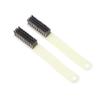 2Pcs Brush Bristles Brush Steel Wire Brush For Welding Cleaning Tools Car Floor Roof Cleaning Fabric Brush Kitchen Hand Tools