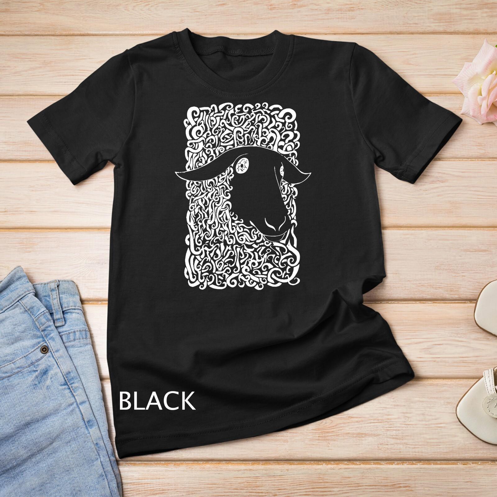 Womens Punk Shirts and Tees - Black Sheep T-Shirt Mens Womens Tees Top Unisex T-Shirt Mens Womens Tees Top XL
