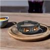 Meier Tiger's Eye Bracelet - Men's Multi-layer Cord & Leather Bangle - Stone Bracelet with Magnetic Clasp