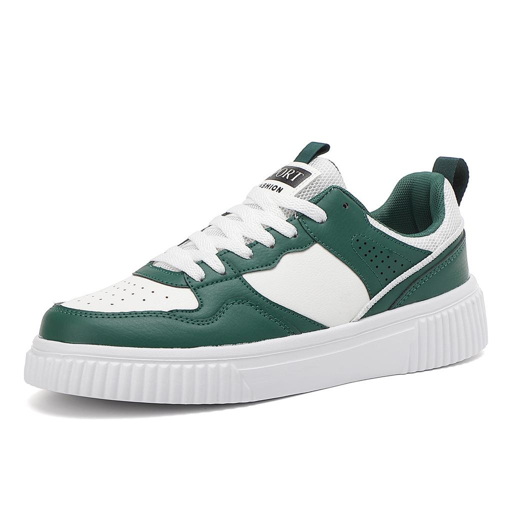 Cross-border board shoes new couple breathable little white shoes versatile shoes casual sports shoes thick baseplate shoes