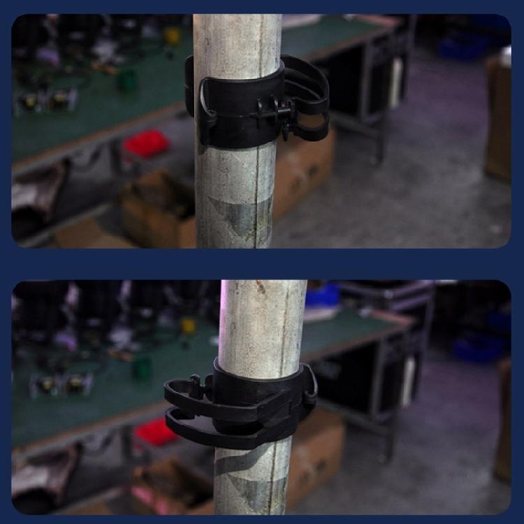 10 Stück hochfeste Rohrschellen zur schnellen und sicheren Installation von elektrischen und Audiokabelhalterungen