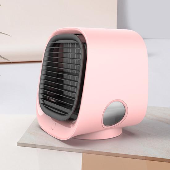 

Yousheng Mini Air Cooler Настольный вентилятор охлаждения с 3 скоростями Конструкция резервуара для воды Регулируемый угол Малошумный электрический вентилятор Кондиционер белый