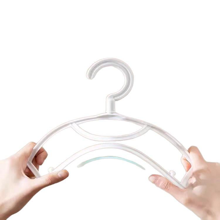 Seamless Non-Slip Wide Hanger for Clothes & Pants - Anti-Shoulder, Anti-Bulge, Multifunctional Drying & Collection Solution