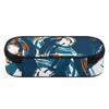 Pencil Case Large Capacity 300D Polyester Zipper Closure with Main Pocket Mesh Layer and Removable Pen Divider for Everyday Study