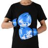 1 Pair Boxing Gloves Sanda Boxglove Kenpo Training Practicing Equipments for Adult Childrenblue