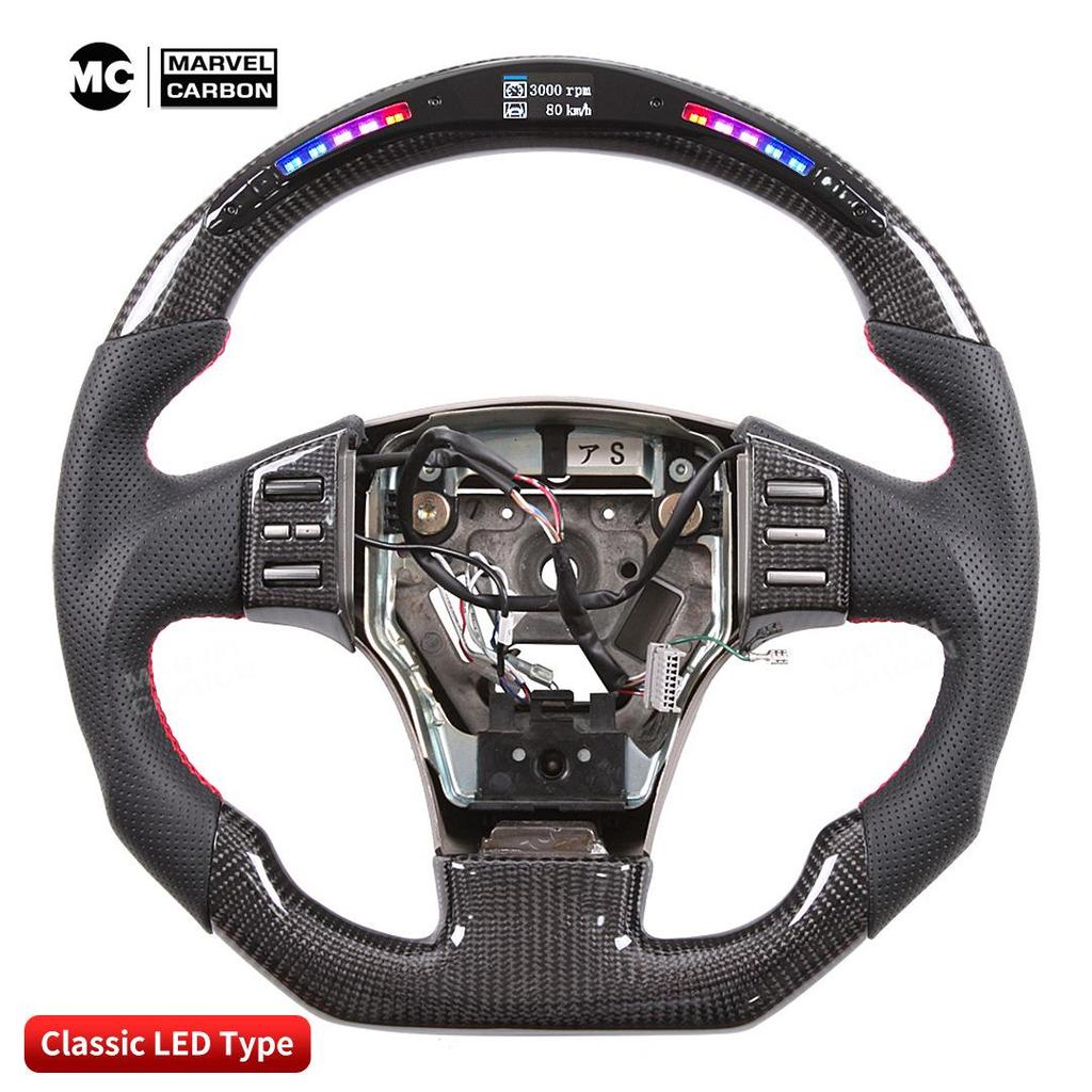 Infiniti G35/M35 LED Carbon Fiber Steering Wheel with App Control