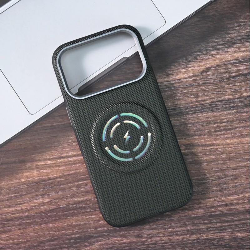 Magnetic Snap-on Phone Case IPhone 17 Pro Max Air Shockproof Luxury Slim Cover PU Leather Protective Shell